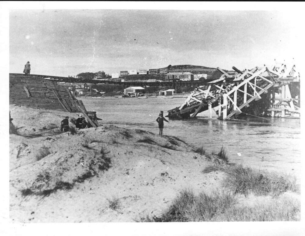 Bridge collapse