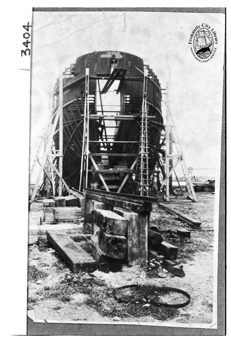 The Parmelia under construction