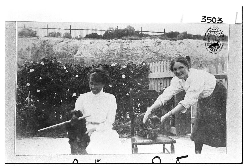 Charlotte Tickell and friend