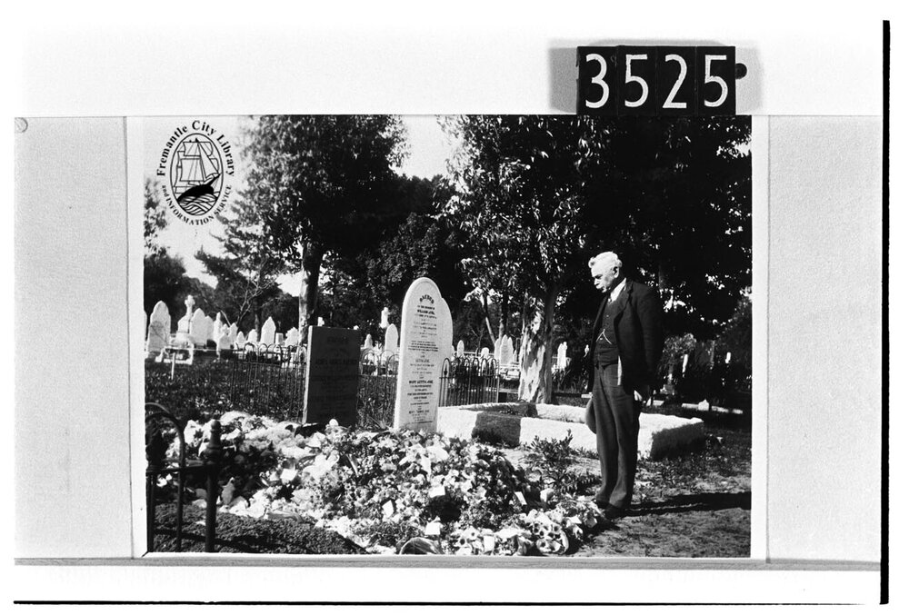 Andrew Wardle at Fremantle Cemetery