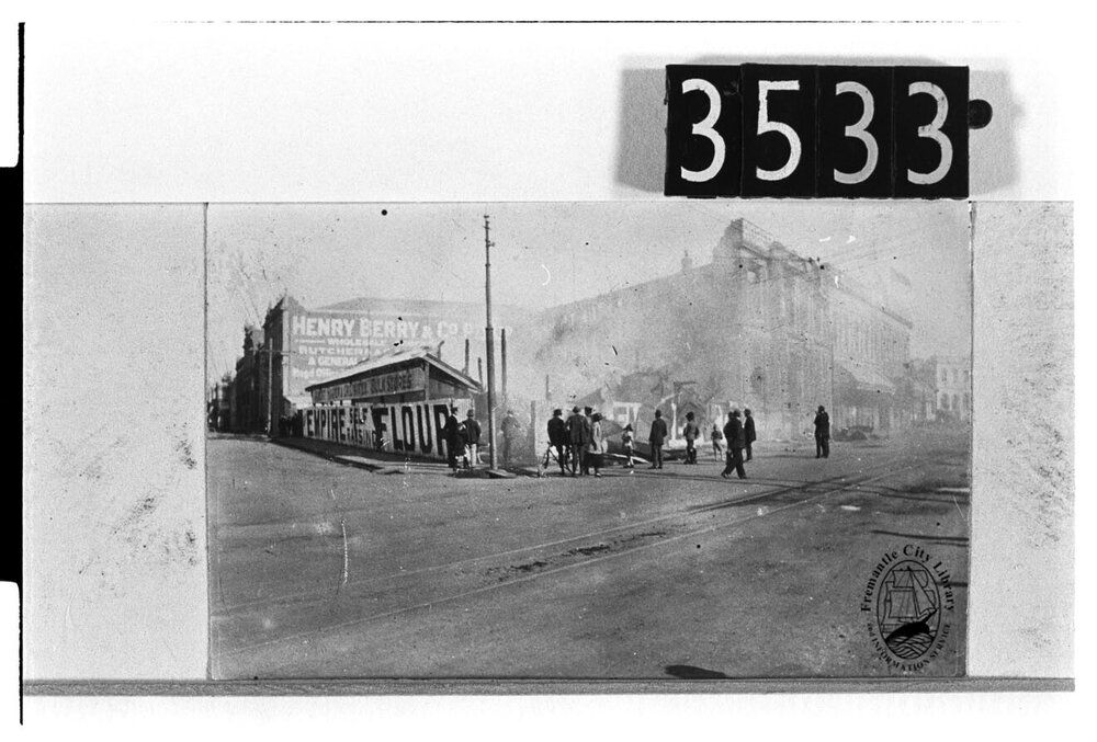 Fire at Robert Harper and Company