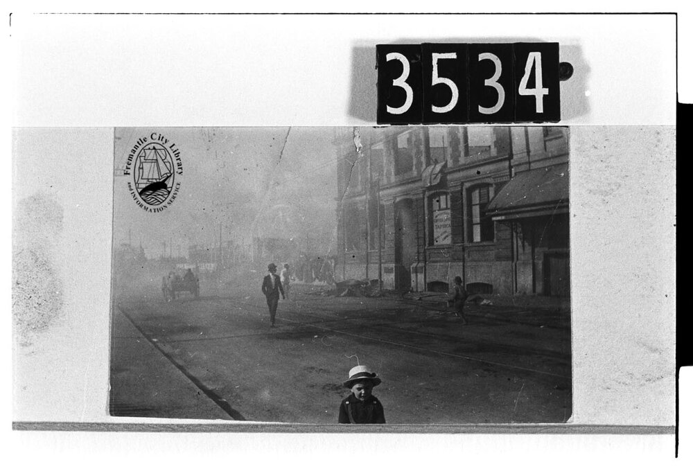 Fire at Robert Harper and Company