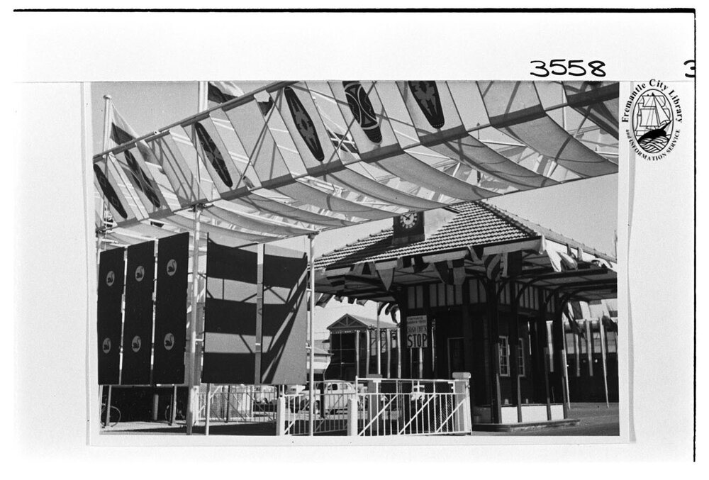 Decorations for the Royal visit