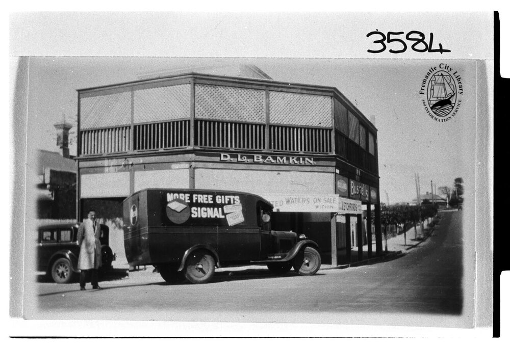 D L Bamkin's general store