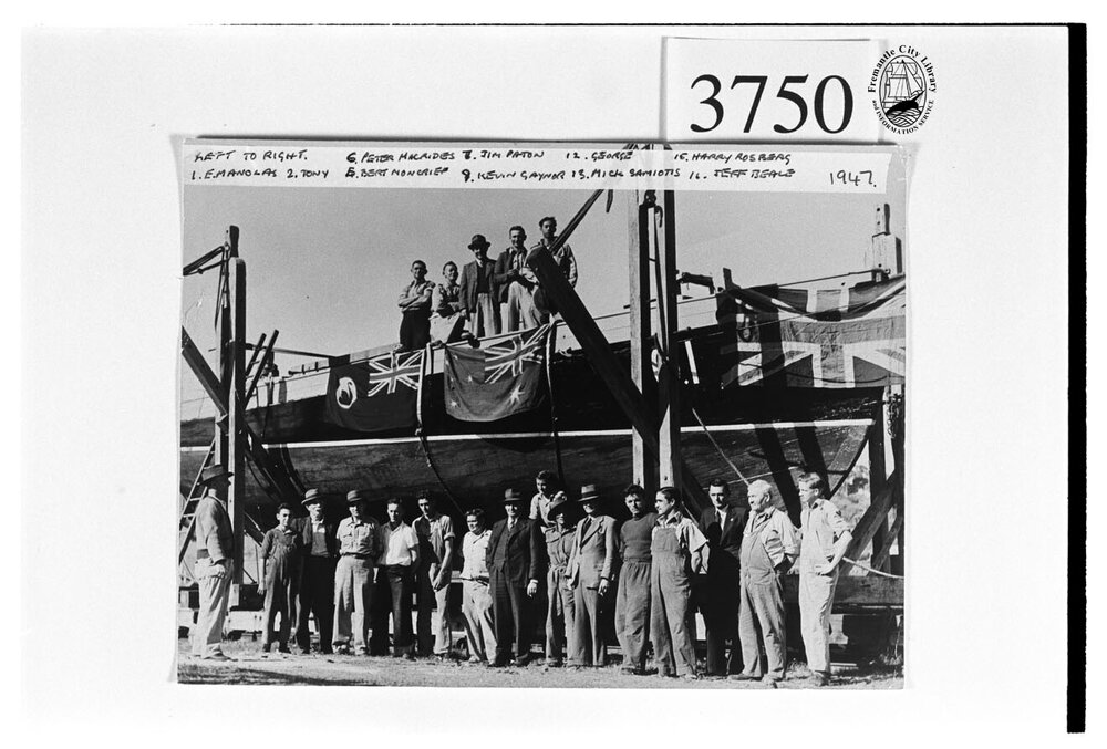 E A Manolios slipway