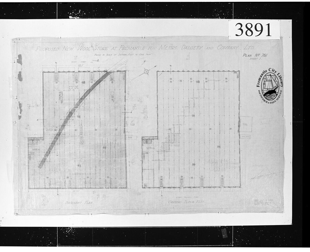 Dalgety &amp; Co. Ltd. Wool Store