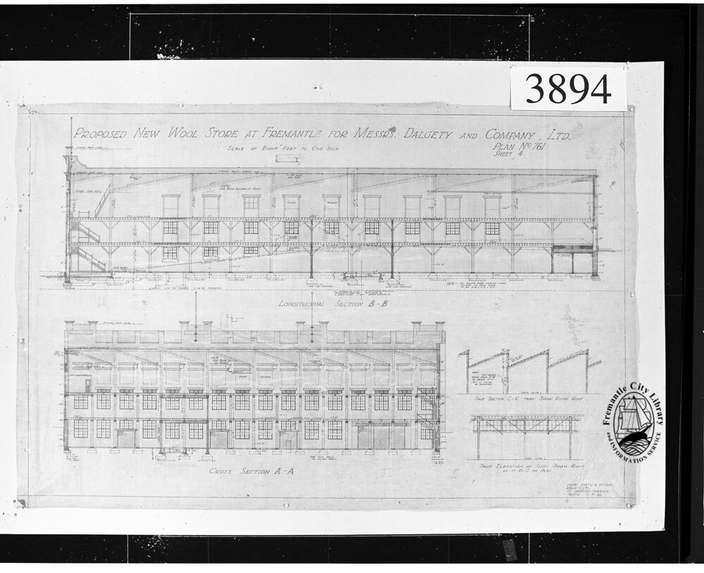 Dalgety &amp; Co. Ltd. Wool Store