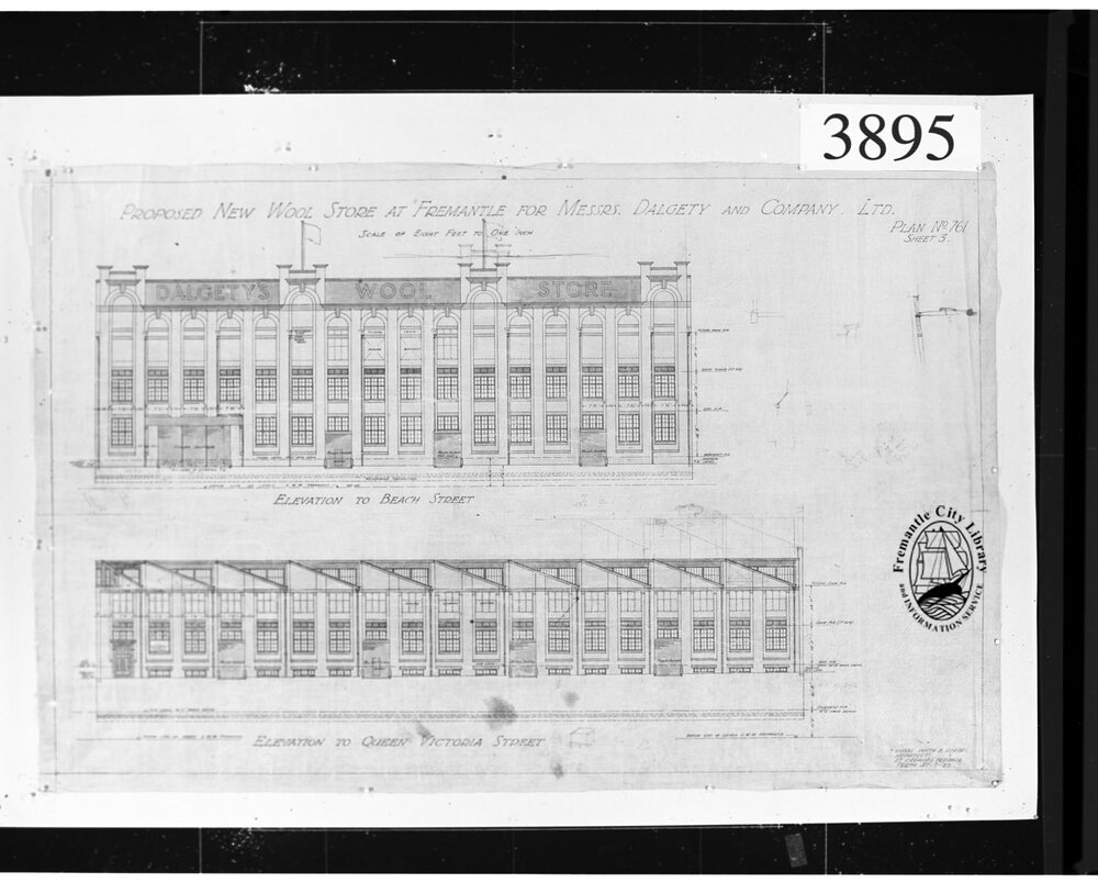 Dalgety &amp; Co. Ltd. Wool Store