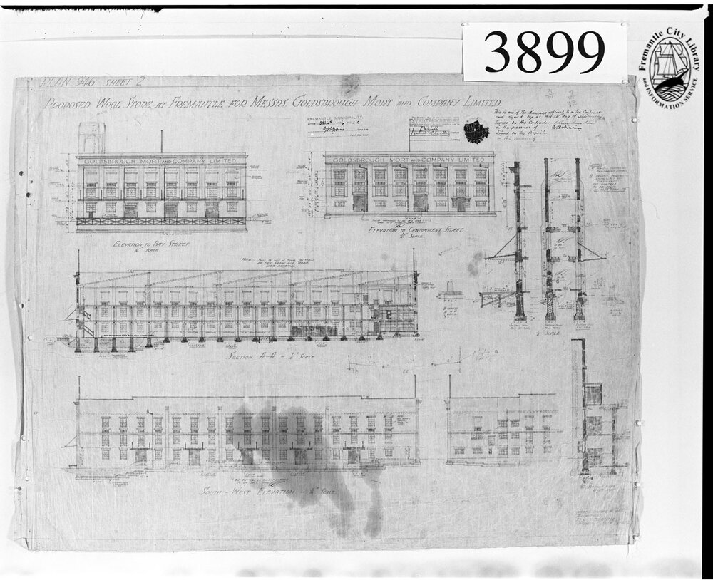 Dalgety &amp; Co. Ltd. Wool Store