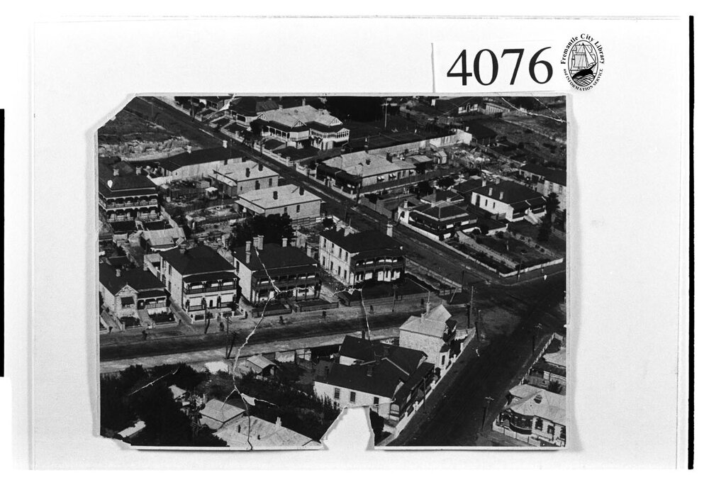 Aerial view of Ord and Knutsford Streets