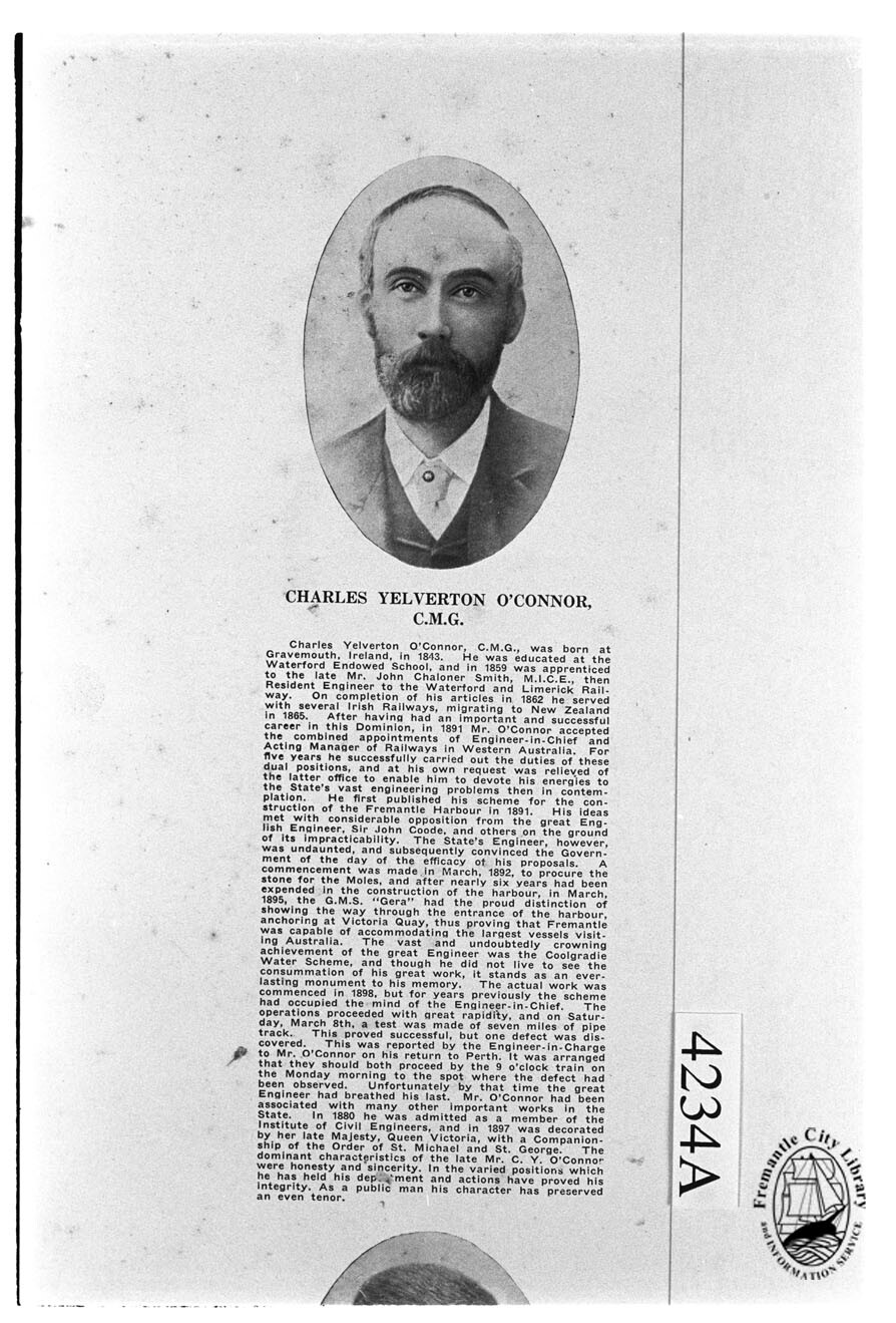 Charles Yelverton O'Connor CMG