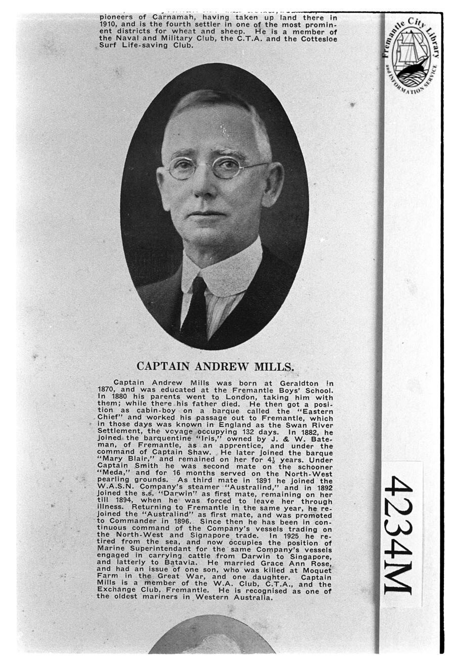 Captain Andrew Mills