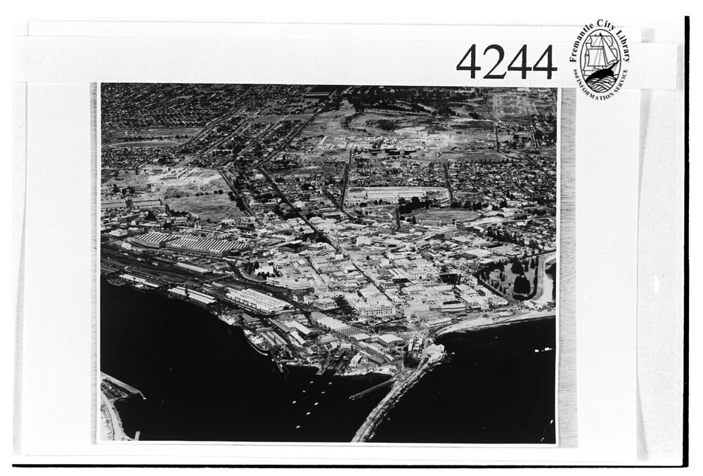 Aerial view of Fremantle