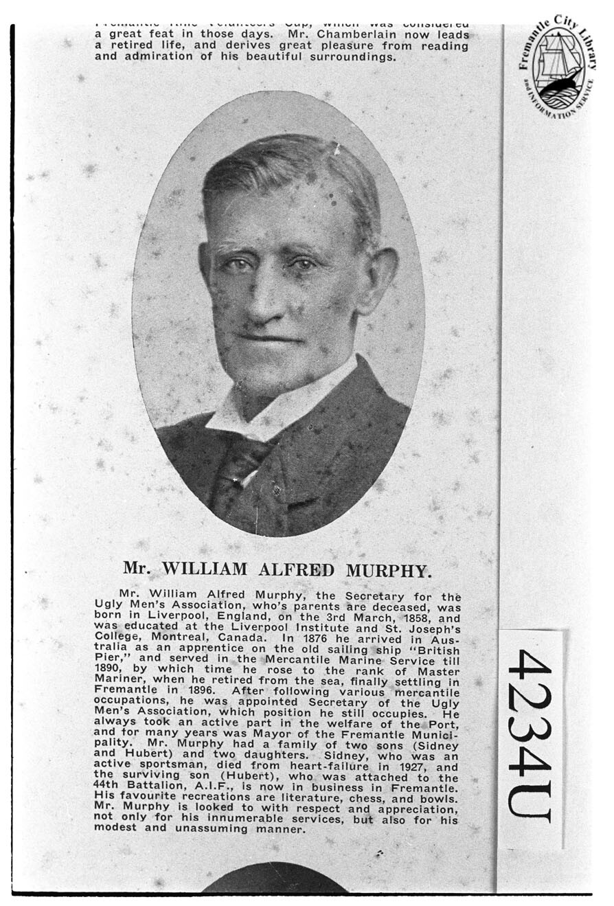 William Alfred Murphy, 1858-1929