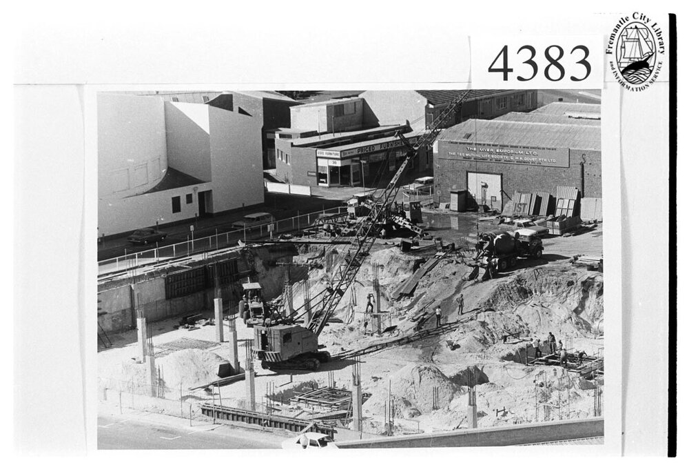 Construction of the basement of Myers