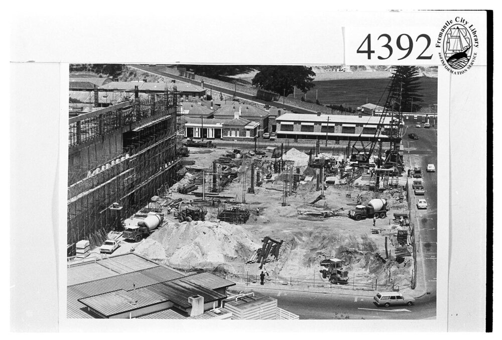 Construction of Woolworth and Henderson Street Car Park