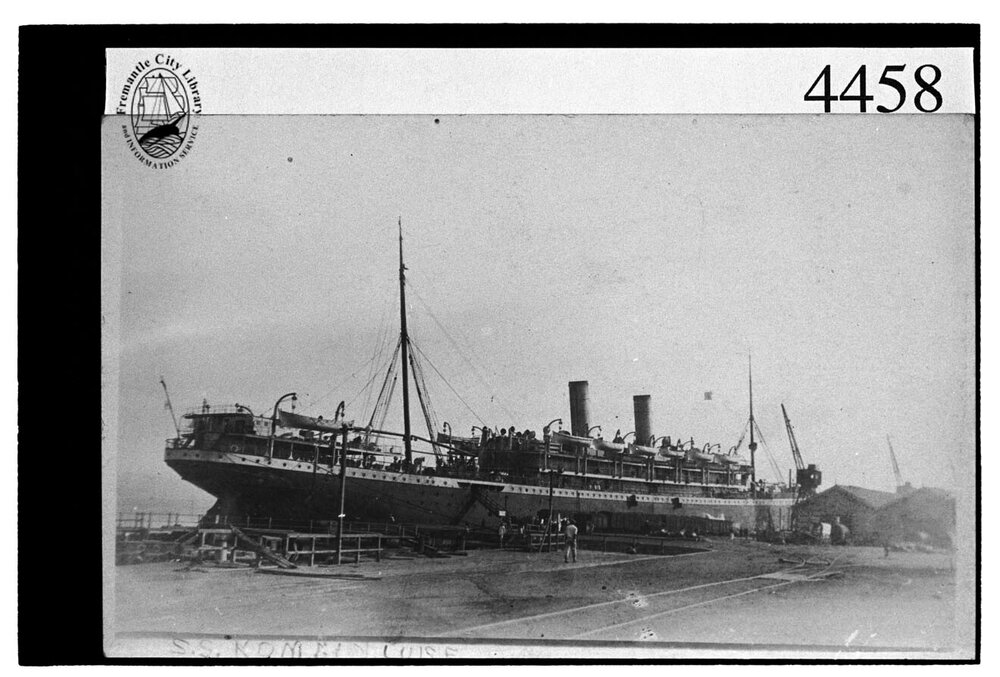 Arrival of the Konogin Luise