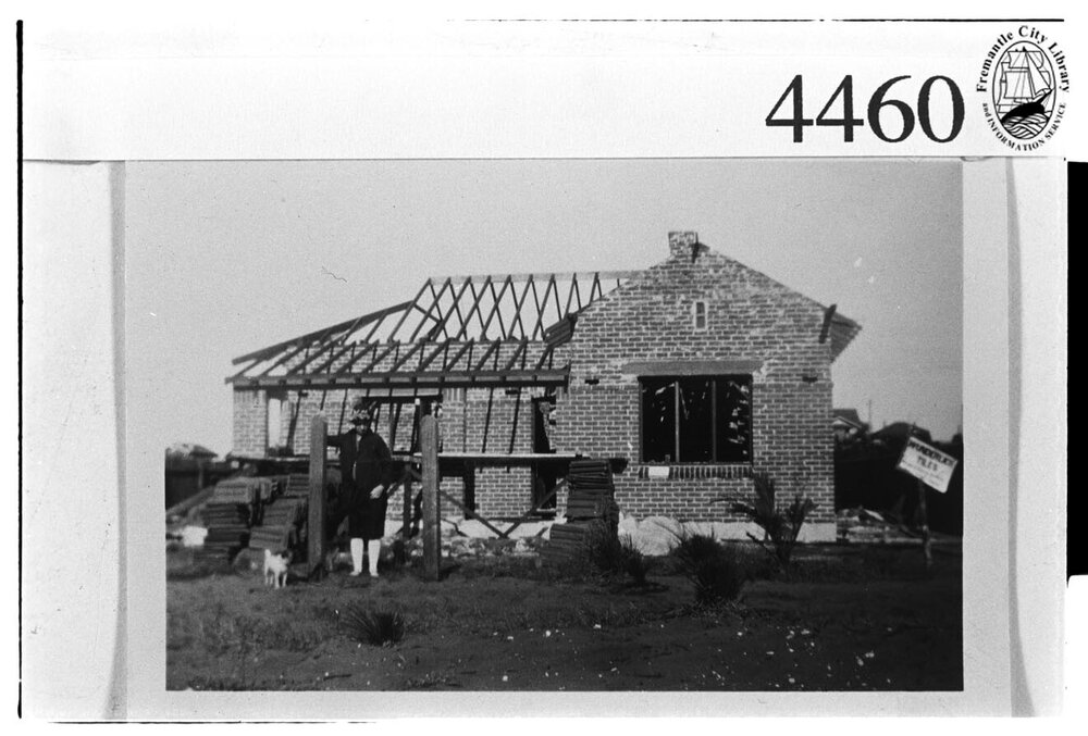 Construction of 68 Irwin Street