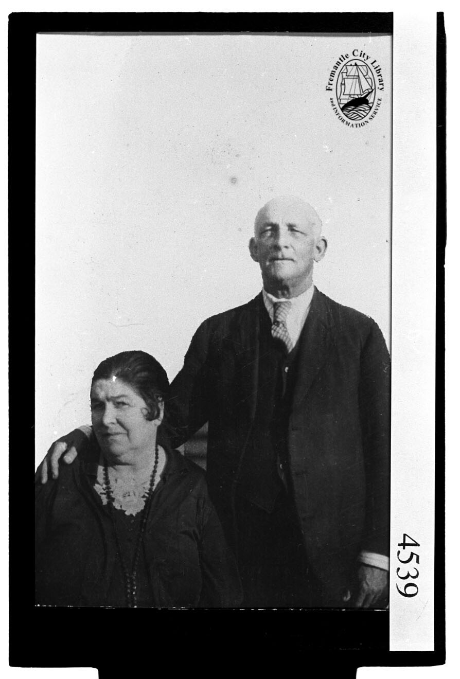 Albert Joseph Tuxford and his wife