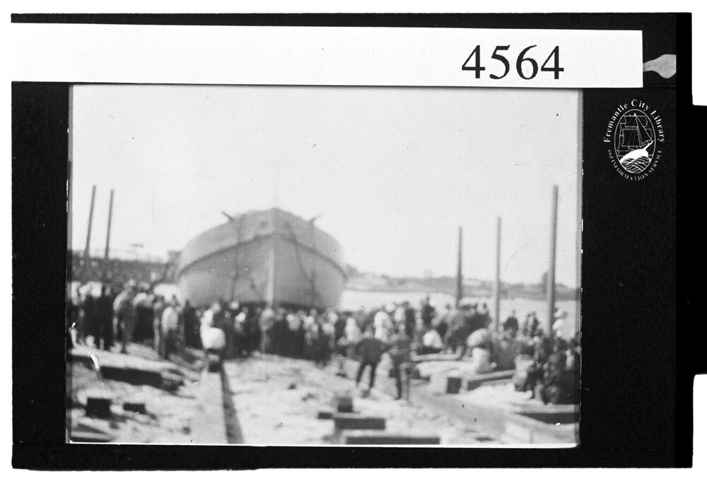 Aborted launch of the King Bay