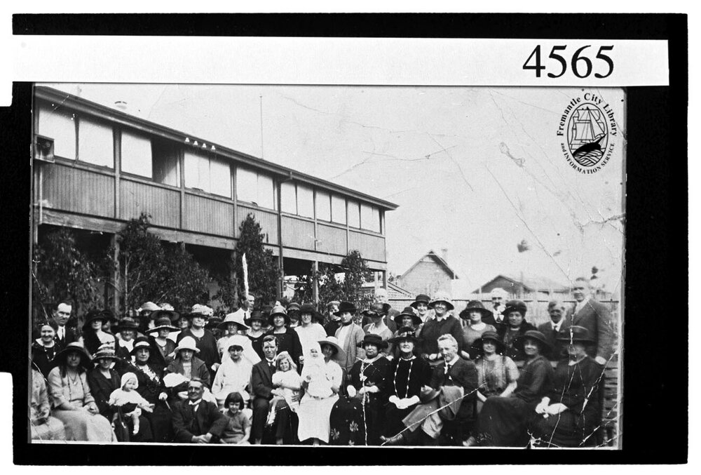 A meeting to start baby clinics