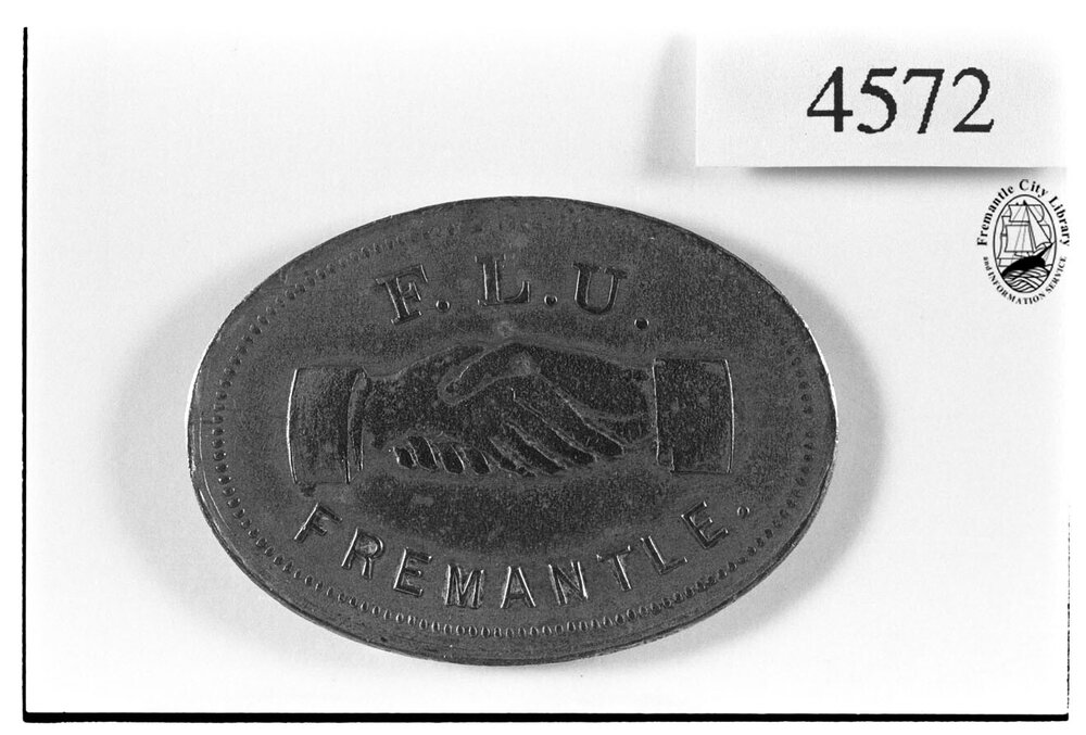 Fremantle Waterside Workers badge