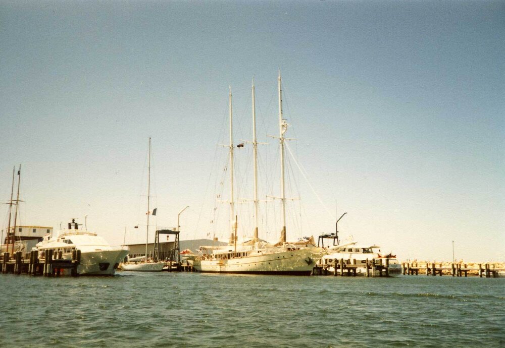 Three Masted Sailing vessel