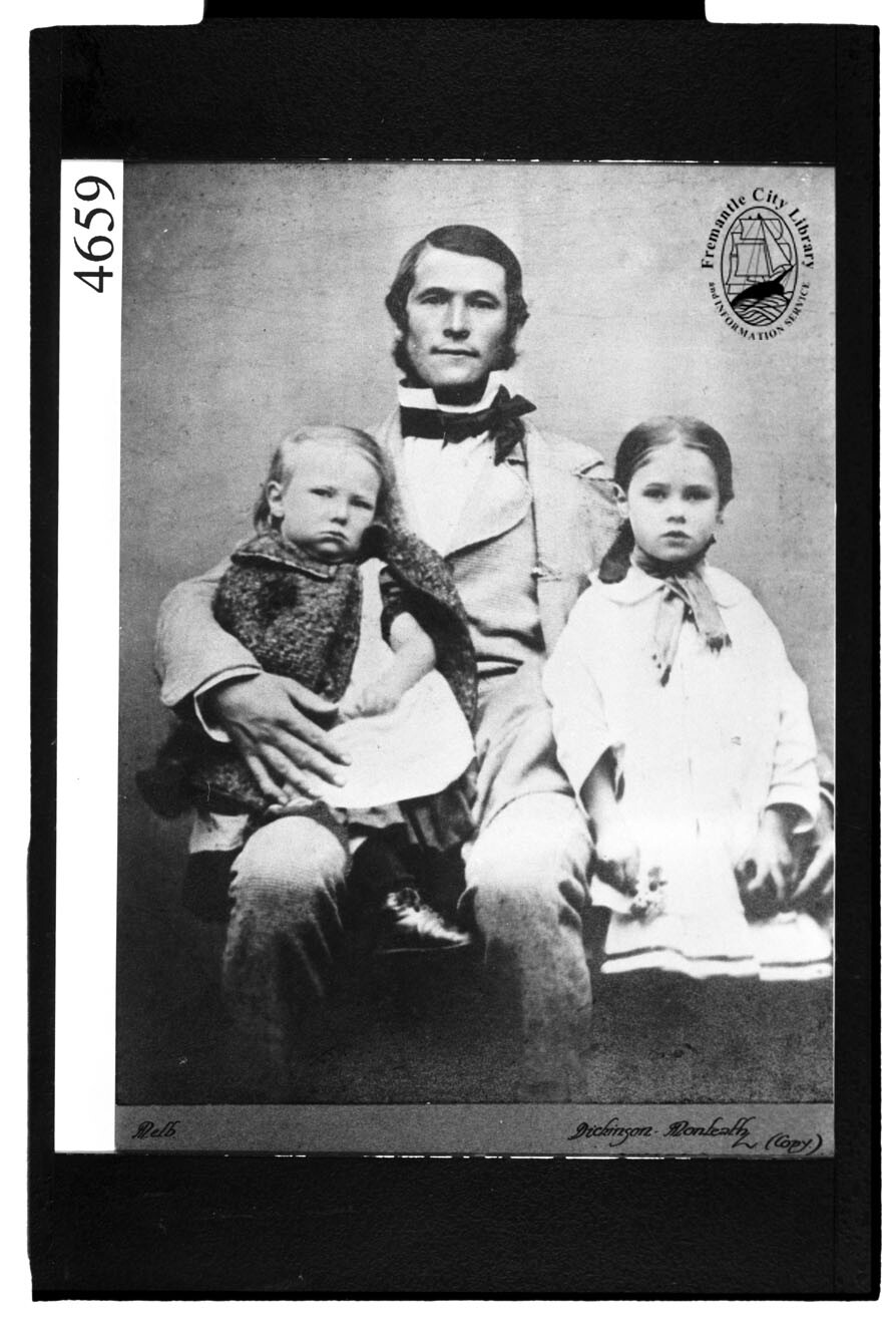 Edward Shotten Hume and his children