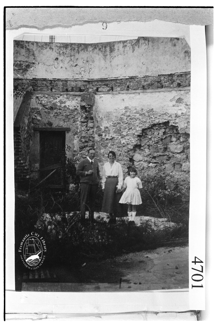 Captain Rivers, Peggy Rivers and friend