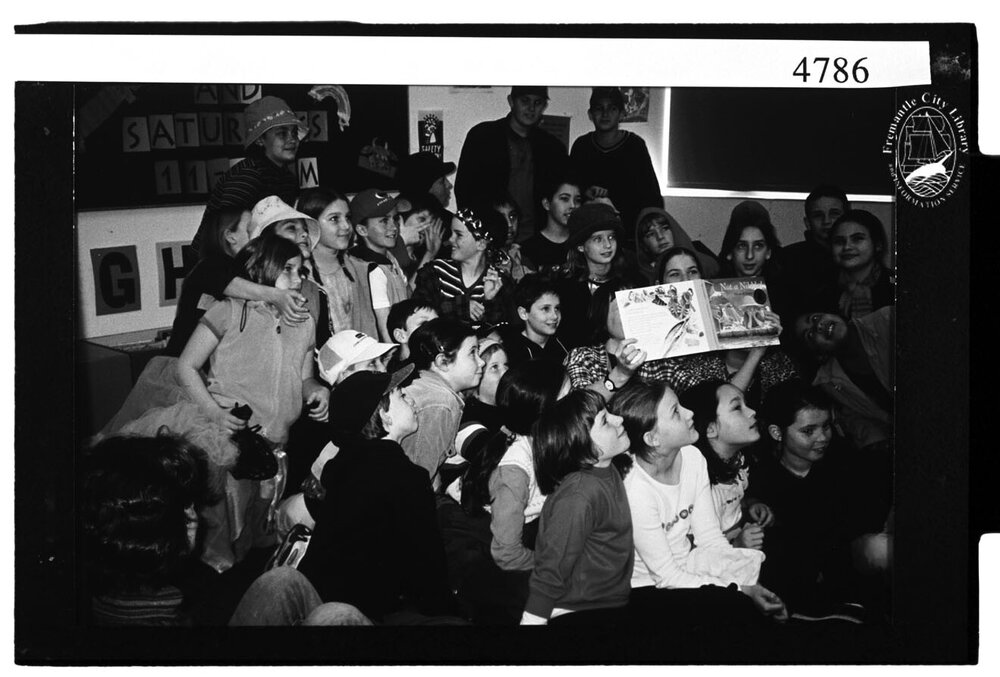 An author's visit at Fremantle Children's Library