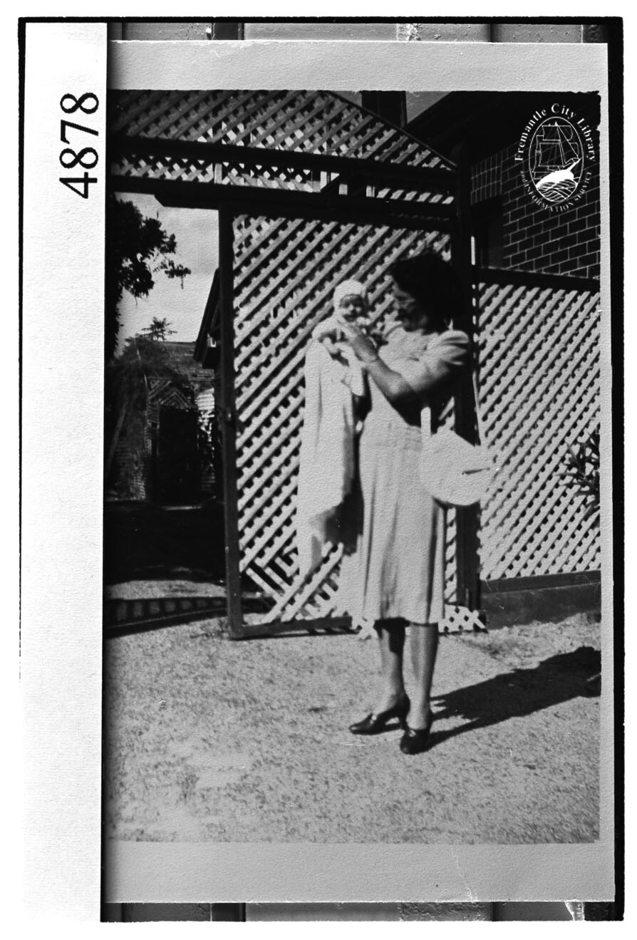 Adele Irene Kitson and baby Irene