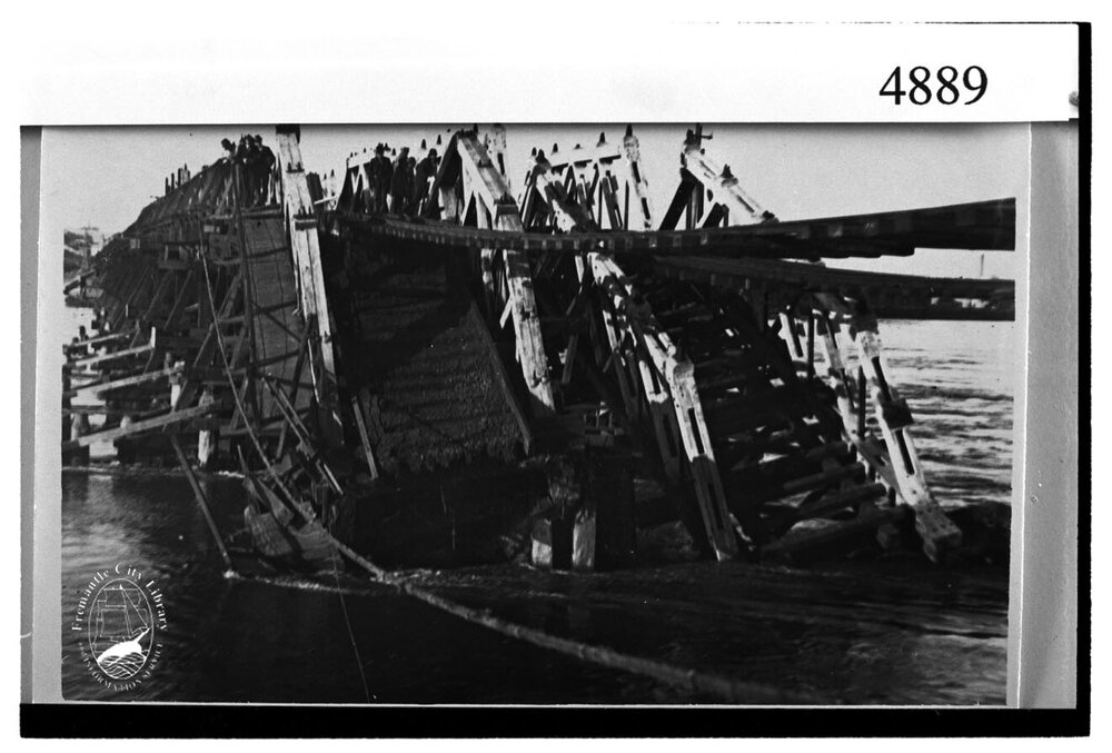 Collapse of the Railway Bridge