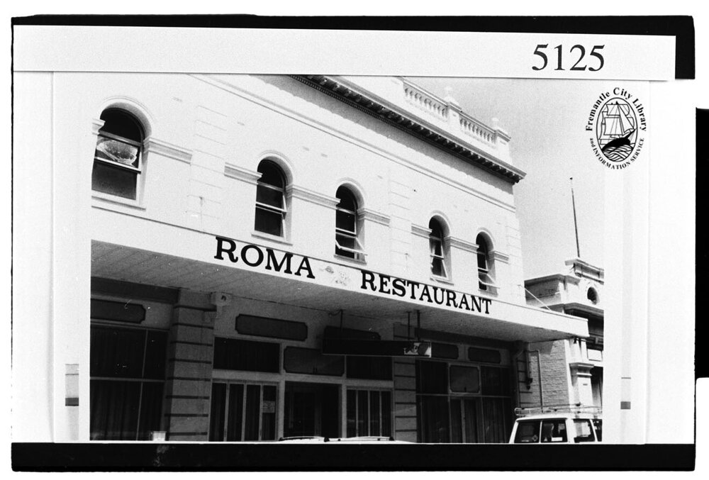 Roma restaurant, 9 High Street