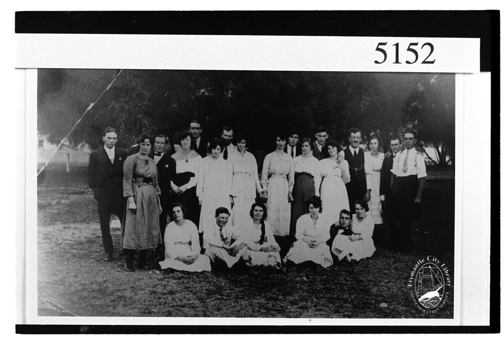 Staff from the Cabin Tea Rooms