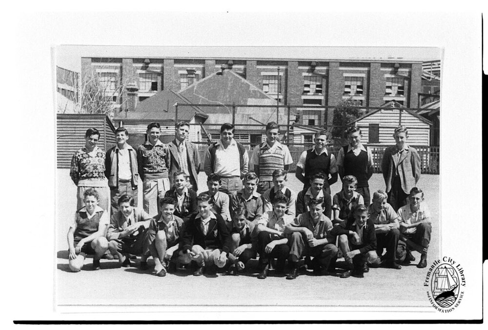 Class at Fremantle Boys School