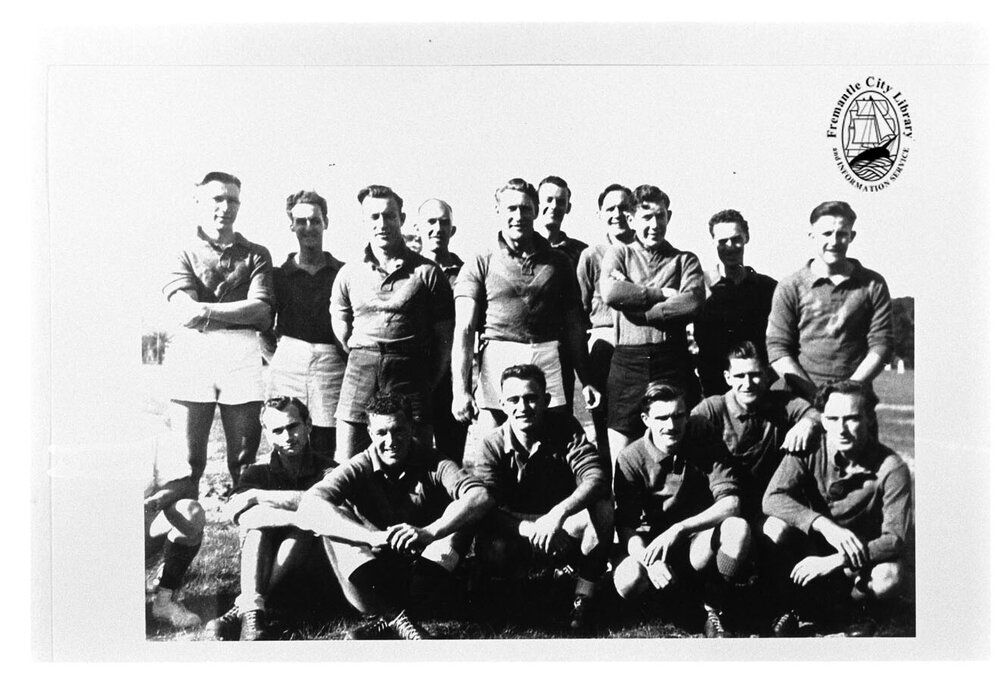 Fremantle Customs Football Team at Raphael Park