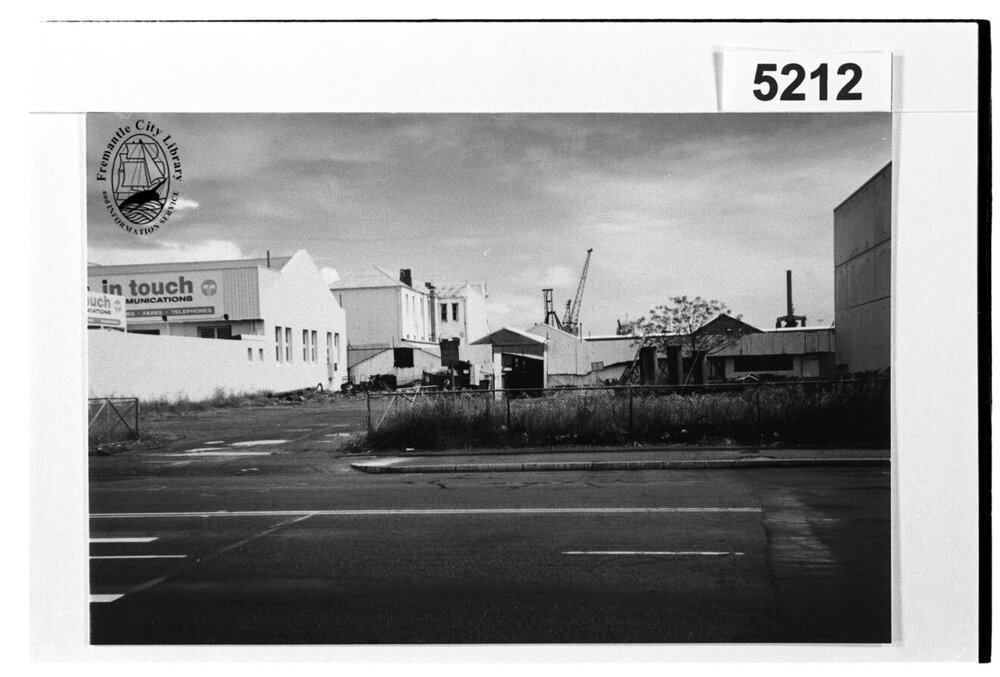 Rear of the Fremantle Foundry and Engineering Company