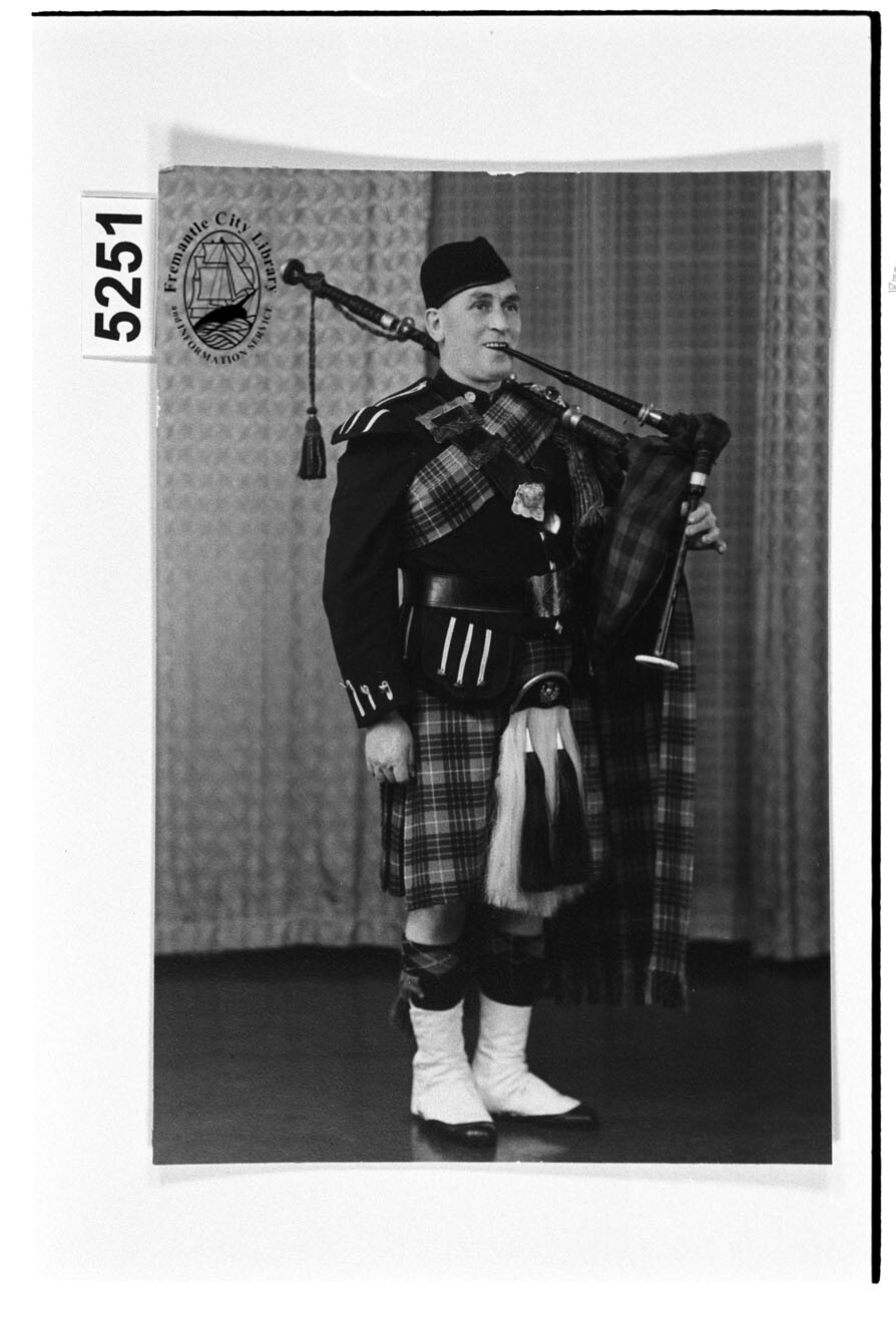 Scottish piper