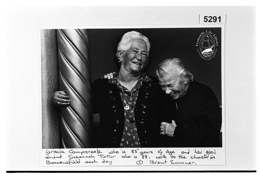 Grazia Camporeale and Suzannah Turtur