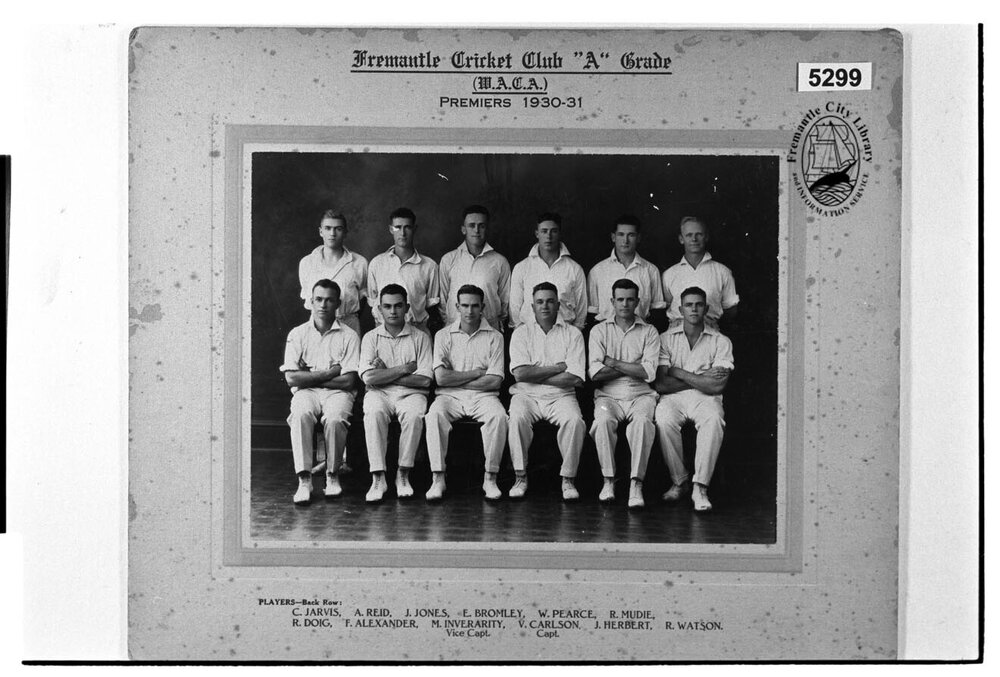 Fremantle District Cricket Club, WACA, Season 1926-1927