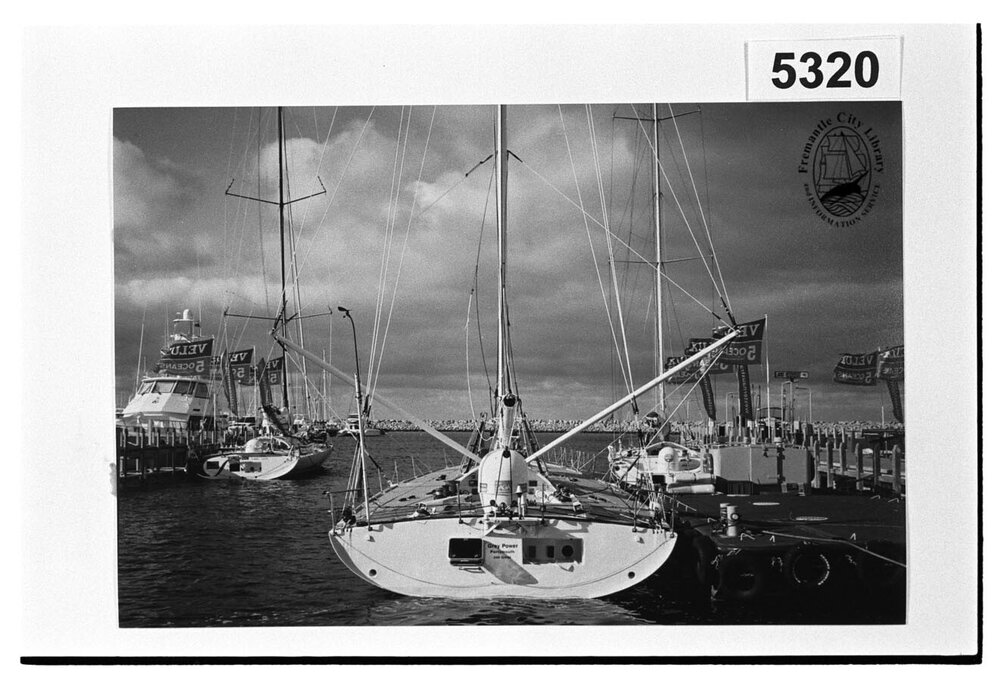 Yachts at the Fremantle Sailing Club