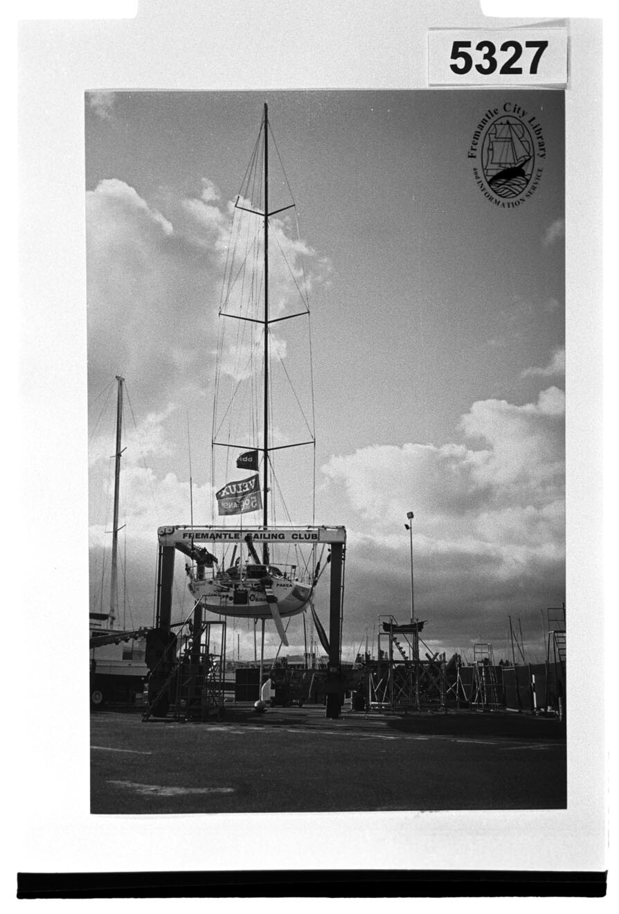 Yachts at the Fremantle Sailing Club