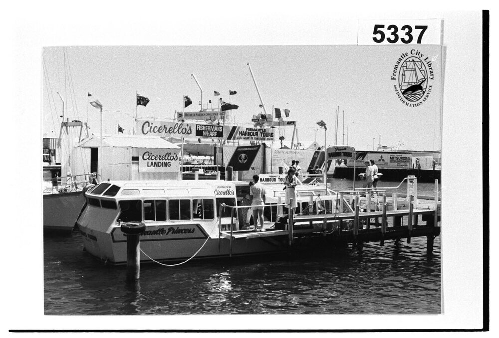 Fishing Boat Harbour showing Cicerellos