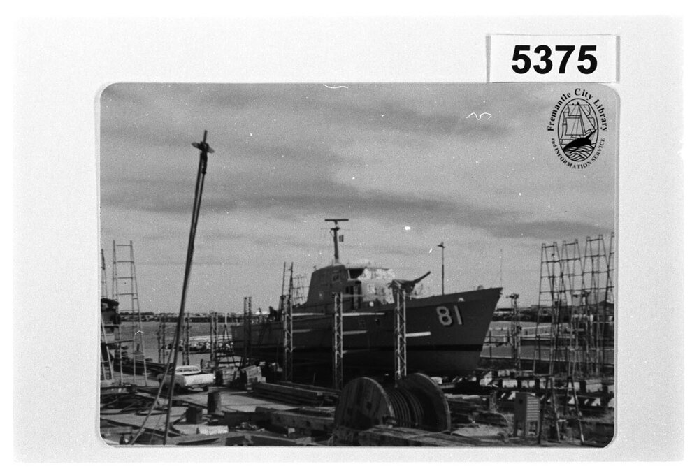 View of Patrol Boat, HMAS Acute.