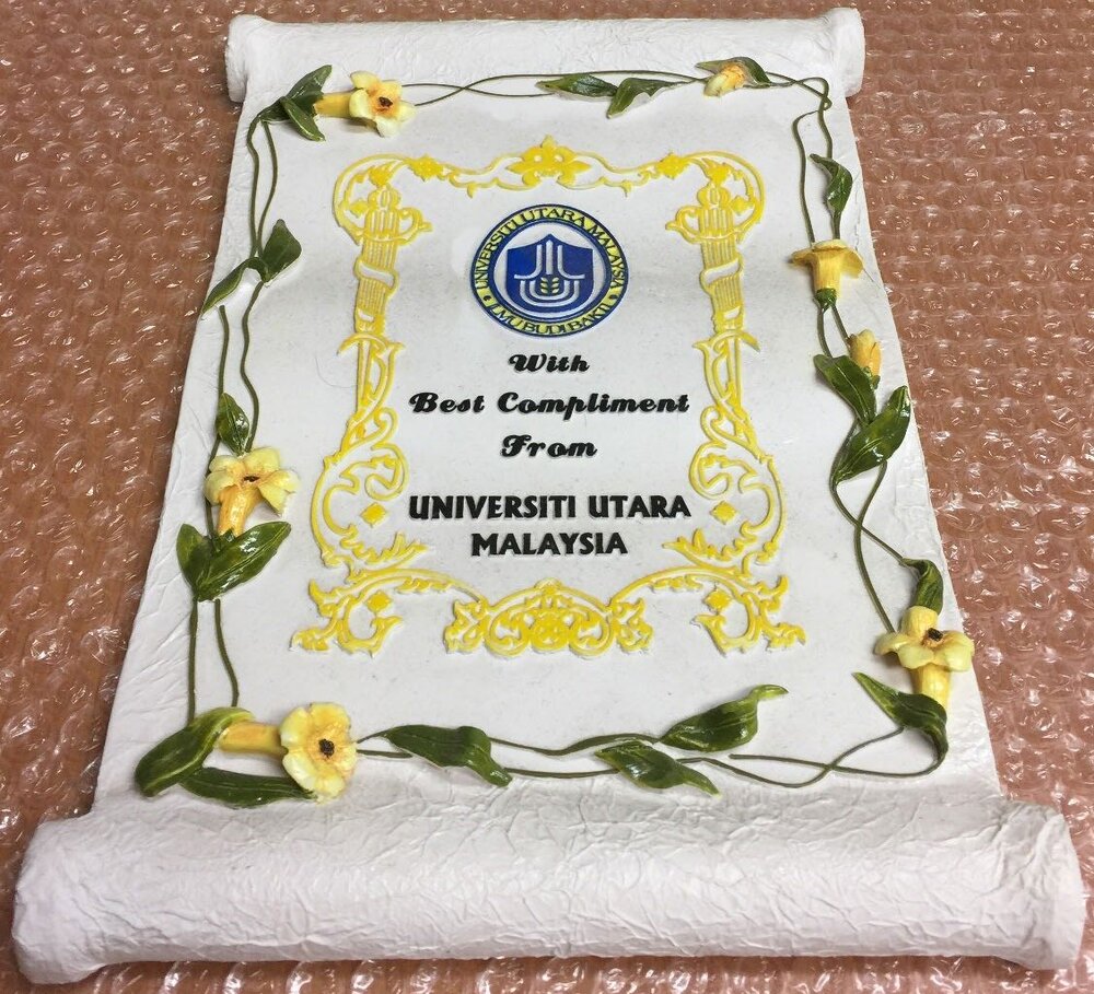 Plaque - University Utara Malaysia
