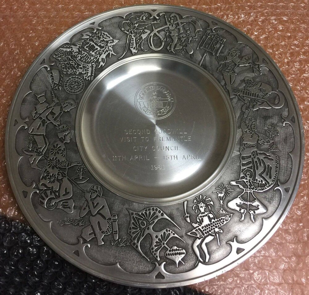 Silver Plate - Seberang Perai Council Malaysia
