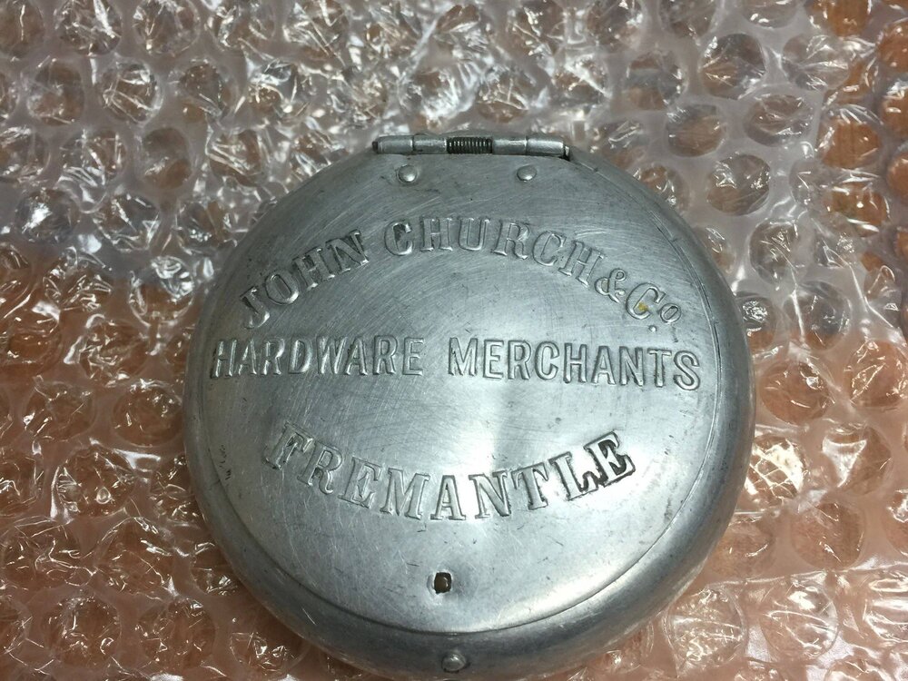 Fremantle History Centre Tobacco Tin - John Church &amp; Co