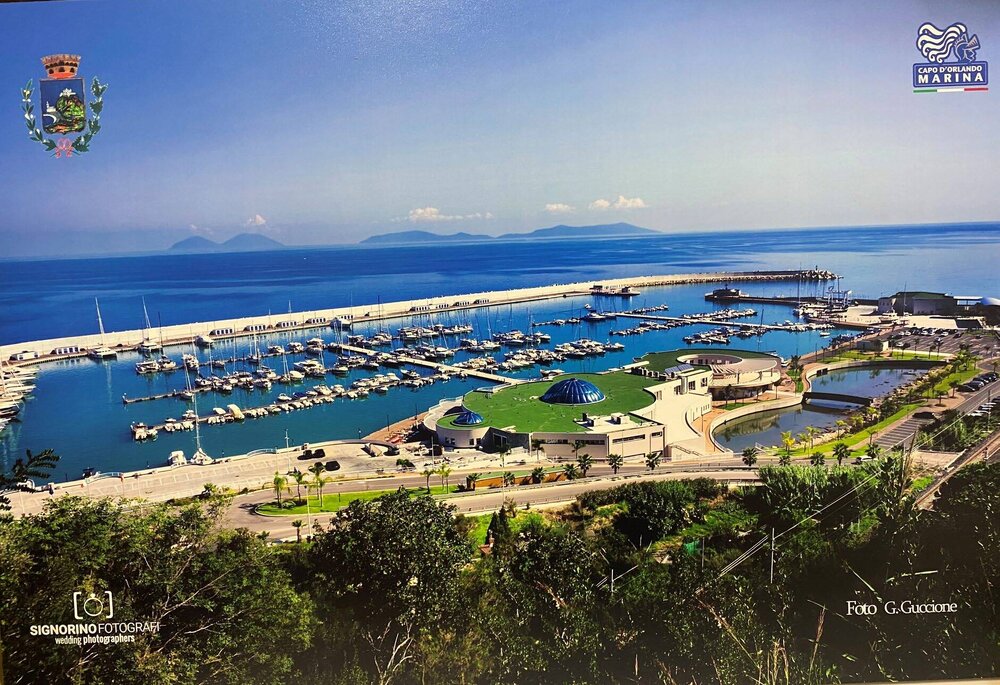 Sister City - Capo D'Orlando Holy Tourist Harbour - Picture Board