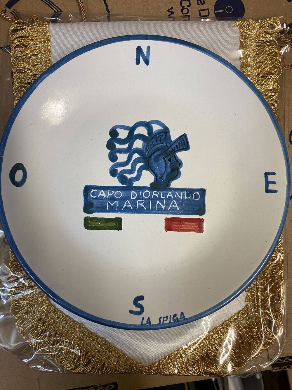 Sister City - Capo D'Orlando Plate