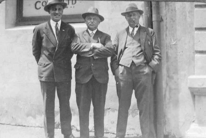 Capt. Harbitz, Capt. Jones, Capt. Teensma